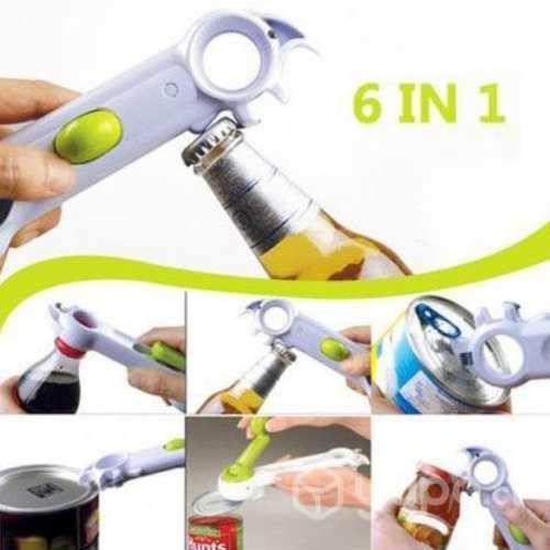 Abridor De Latas Multifuncional 6 En 1
