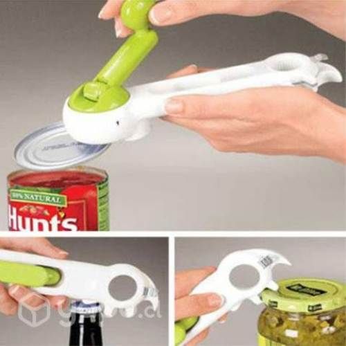 Abridor De Latas Multifuncional 6 En 1