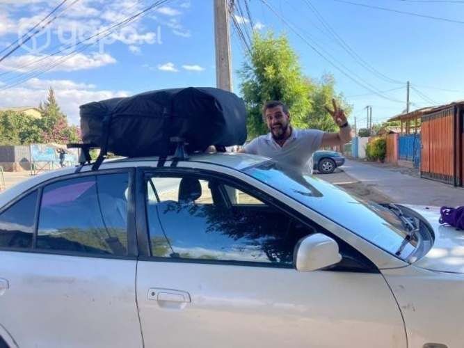 Bolso portaequipaje para auto sin barras