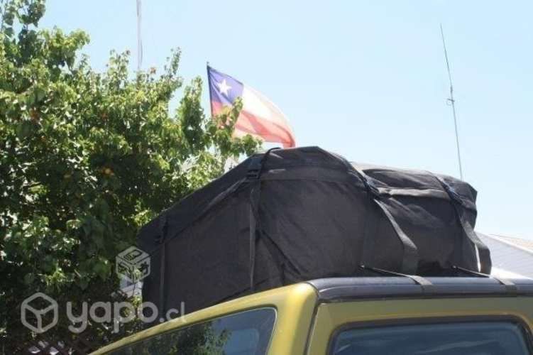 Bolso portaequipaje para auto sin barras