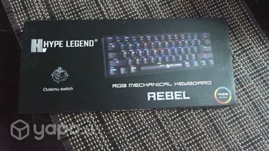 Teclados mecánico red switch Hype legend