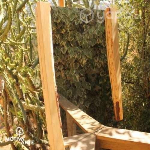 Espejo línea rústica