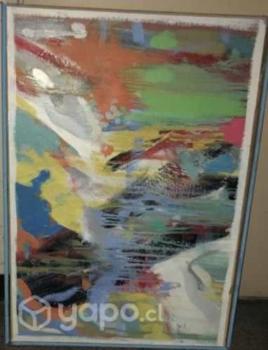 Cuadro pintado a mano