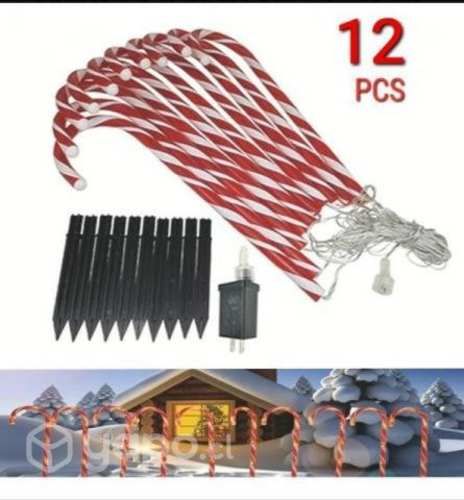 Set de 12 Bastones de Caramelo eléctricos