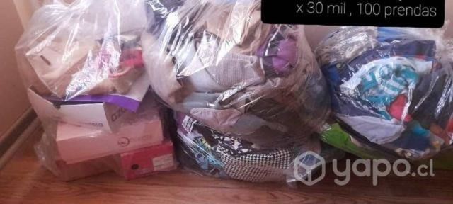 Ropa hombre ,mujer ,niño 100 prendas