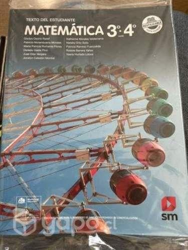 Libro de matemáticas 3 y 4 medio
