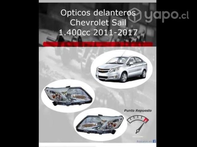 Opticos delanteros Chevrolet Sail 2011-2017