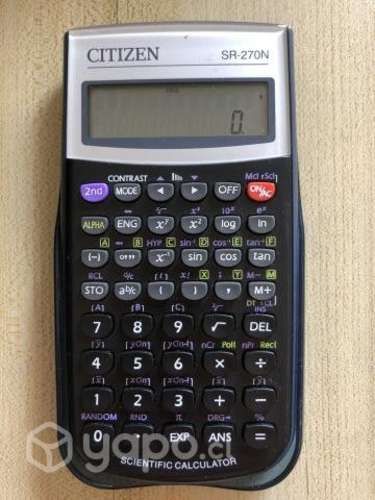Calculadora científica Citizen SR-270N