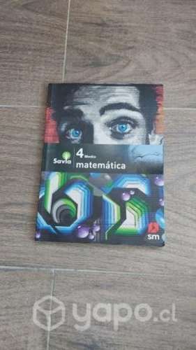 Libros 4°Medio Savia Sm