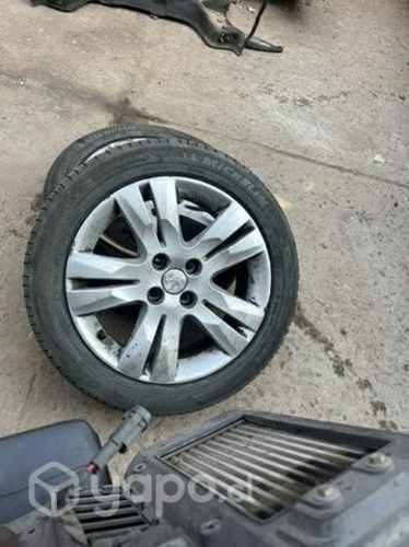 Llantas aro 17 neumáticos Michelin Peugeot 5008