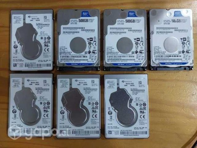 Discos duros 2.5 500 gb