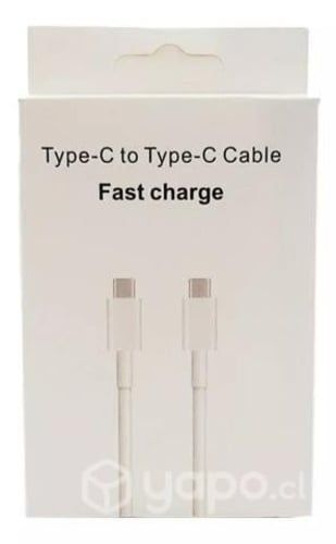 Cable Tipo C a C Doble Carga y Entrada de Datos