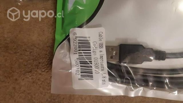 Cable USB de impresora