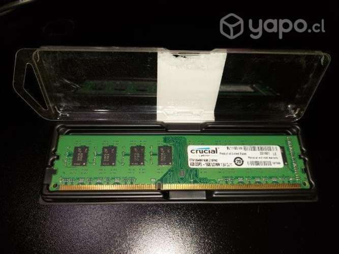 Ram ddr3 4gb Crucial