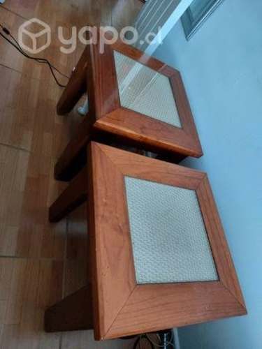 Mesa laterales de madera