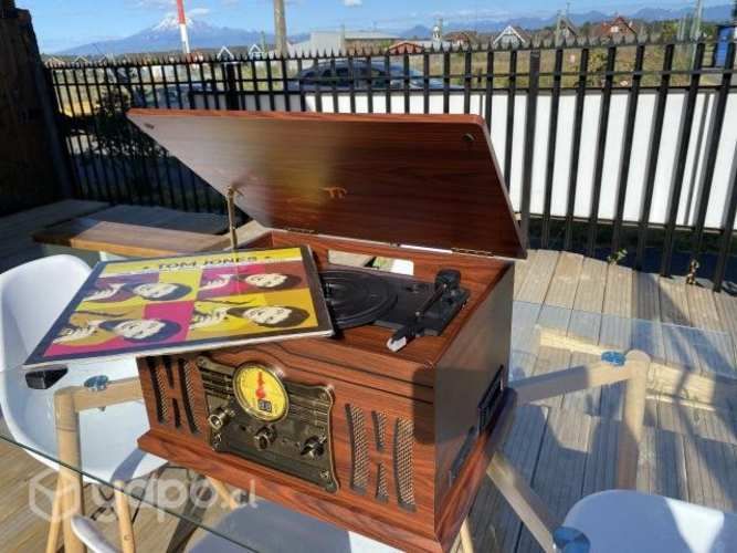 Tornamesa retro nueva