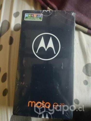 Moto e20 sellado