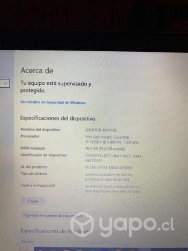 Notebook Dell latitude 5420