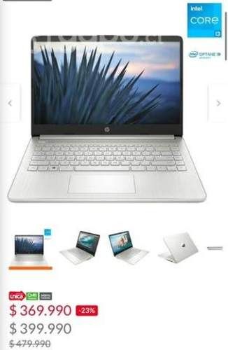 Notebook HP nuevo - garantía 12 meses