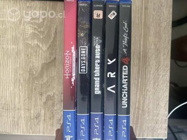Pack 5 juegos PS4