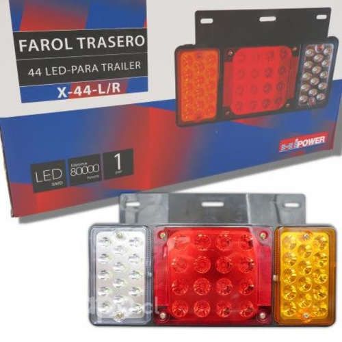 Farol Foco Trasero Led Multi Voltaje 12v 24v Camió