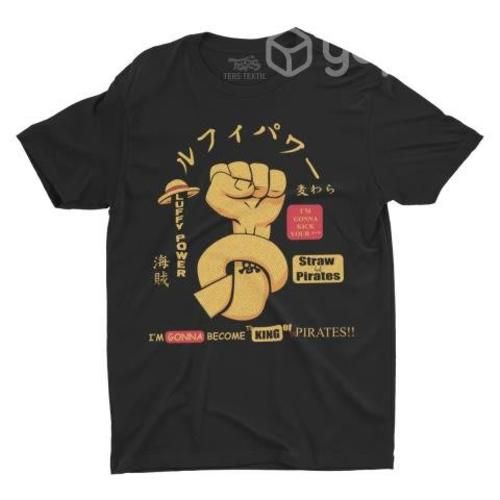 Polera Lufy Goma One Piece Anime Mangas