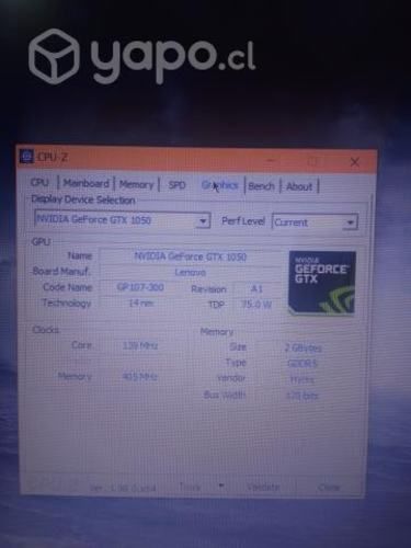 Notebook Lenovo legion y520 16 gb ram