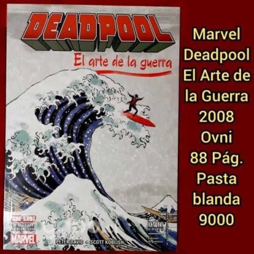 Ovni Marvel Deadpool El Arte de la Guerra