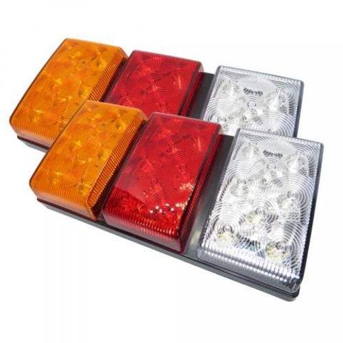 Farol Foco Trasero Led Multi Voltaje 12v 24v Camió