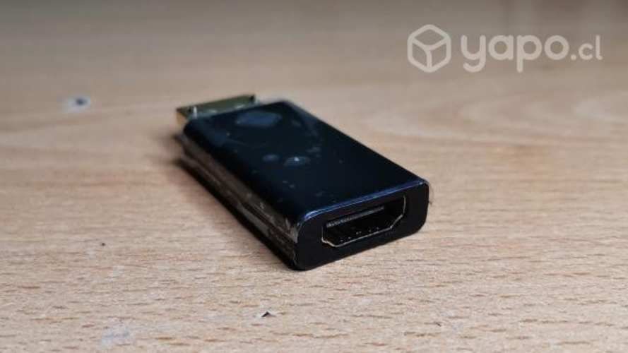 Adaptador Puerto DisplayPort macho a HDMI hembra