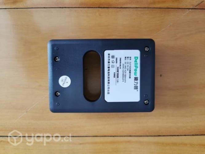 Cargador de pilas recargables aa y aaa