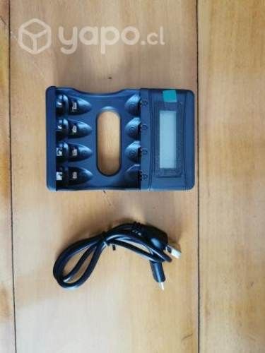 Cargador de pilas recargables aa y aaa