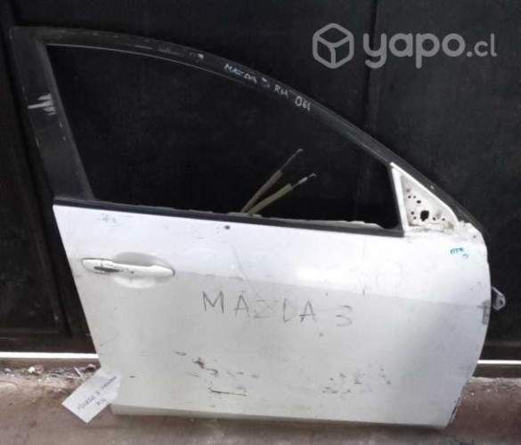 Puerta Mazda-3 delantero derecho(T/crédito cuotas