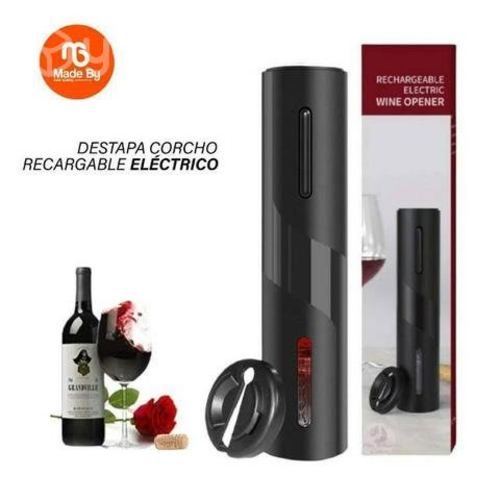 Saca corchos y destapador electrico