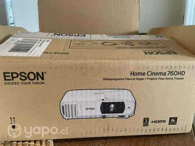 Proyector epson home cinema 760HD
