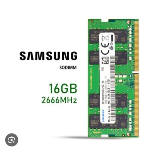 RAM 16 GB / DDR4 / 2666 Mhz. samsung