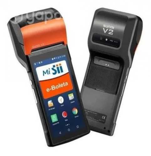 POS sunmi v2 + caja de 40 rollos
