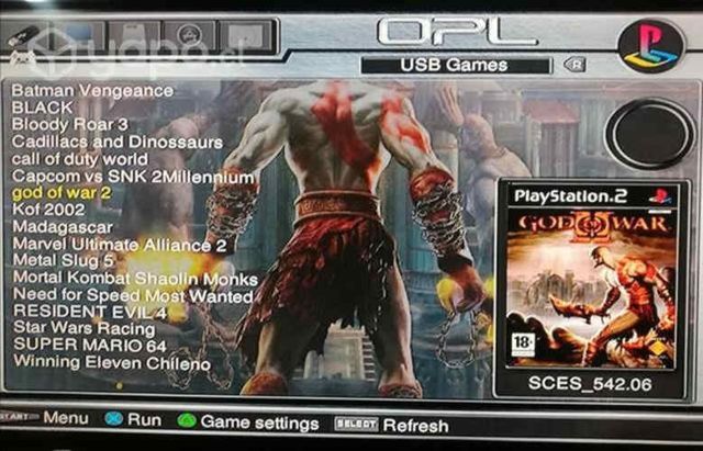 Ps2 usb opl nuevo full juegos