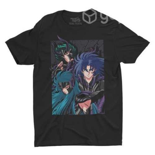 Polera Saint Seiya Omega Amigos Los Caballeros del