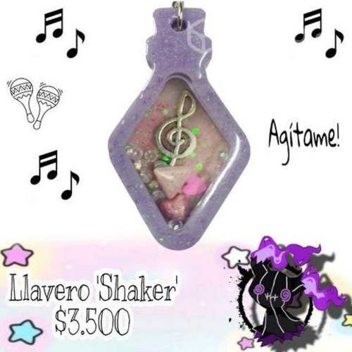 Llavero 'shaker' interactivo poción de Resina