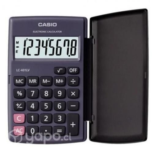 Calculadora casio lc401bk de bolsillo nuevas