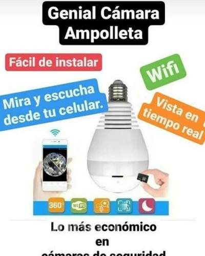Cámara ampolleta wifi