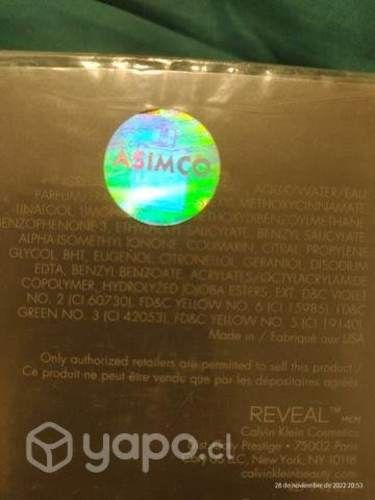 Perfume Calvin Klein Reveal 30ml