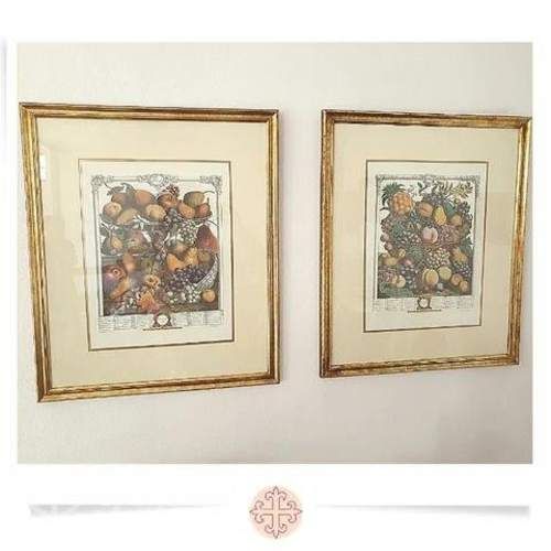 Laminas de Frutas Vintage de Robert Furber