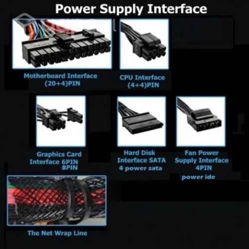 Fuente De Poder Atx 750w 6 Pines 8 Pines Envio Gra