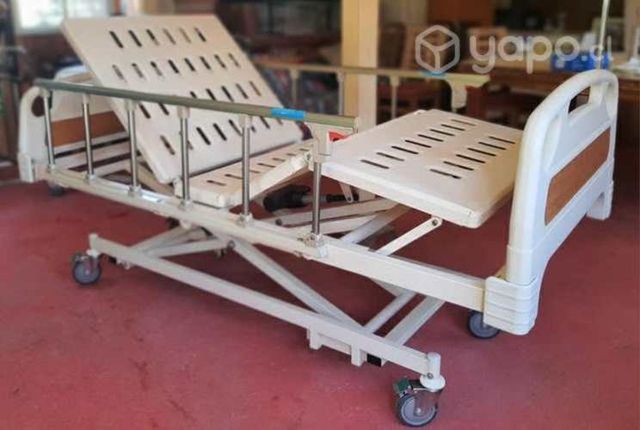 Cama eléctrica 3 pos + colchón + antiescaras