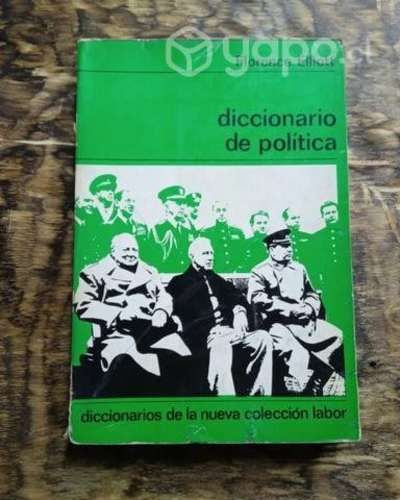 Libro - DICCIONARIO DE POLÍTICA - Florence Elliot