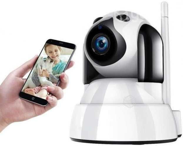 Camara IP de Seguridad Con WIFI Diseño de Perro
