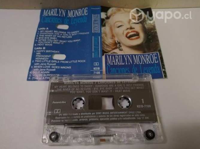 Mt134: pack tapes marilyn monroe