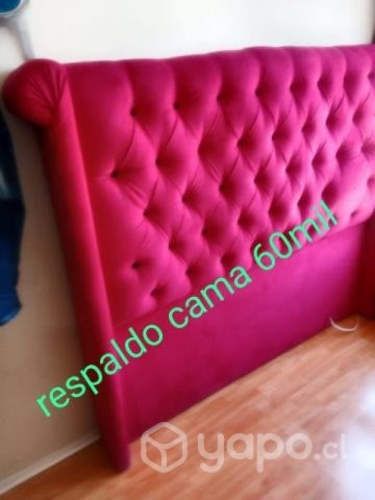Respaldo cama 2 plazas